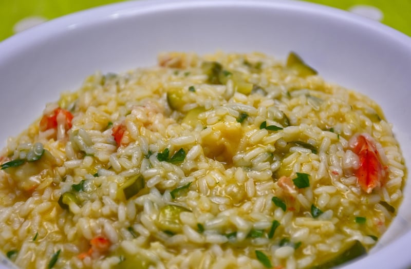 Wasabi Risotto
